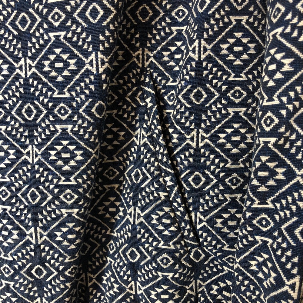 NWT Old Navy blue & white geometric jacket - Picture 5 of 5